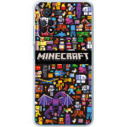 Чехол BoxFace Xiaomi Redmi Note 12 Pro 4G Minecraft Mobbery