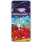 Чехол BoxFace Xiaomi Redmi Note 12 Pro 4G Minecraft World Beyond
