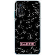Чехол BoxFace Xiaomi Redmi Note 12 Pro 4G Blackpink автограф