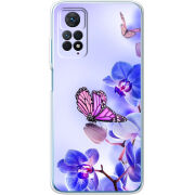 Чехол BoxFace Xiaomi Redmi Note 12 Pro 4G Orchids and Butterflies