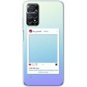 Прозрачный чехол BoxFace Xiaomi Redmi Note 12 Pro 4G Insta