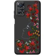 Черный чехол BoxFace Xiaomi Redmi Note 12 Pro 4G 3D Ukrainian Muse