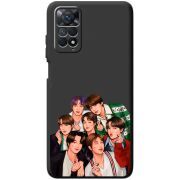 Черный чехол BoxFace Xiaomi Redmi Note 12 Pro 4G BTS