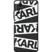 Черный чехол BoxFace Xiaomi Redmi Note 12S White Karl