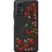 Черный чехол BoxFace Xiaomi Redmi Note 12S 3D Ukrainian Muse