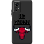 Черный чехол BoxFace Xiaomi Redmi Note 12S Не Бикуй