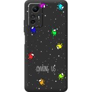 Черный чехол BoxFace Xiaomi Redmi Note 12S Among Us Invisible