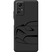 Черный чехол BoxFace Xiaomi Redmi Note 12S Sportcar
