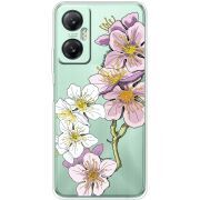 Прозрачный чехол BoxFace Infinix Hot 20 5G Cherry Blossom