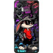 Черный чехол BoxFace Infinix Hot 20 5G Малий вухань