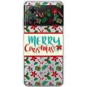 Прозрачный чехол BoxFace Xiaomi Redmi Note 11R Vintage Christmas Pattern