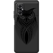 Черный чехол BoxFace Xiaomi Redmi Note 11R Owl