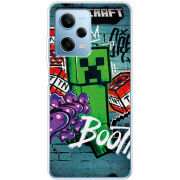Чехол BoxFace Xiaomi Redmi Note 12 Pro 5G Minecraft Graffiti