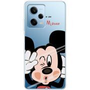 Прозрачный чехол BoxFace Xiaomi Redmi Note 12 Pro 5G Mister M