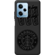 Черный чехол BoxFace Xiaomi Redmi Note 12 Pro Plus 5G Black Coffee