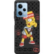 Черный чехол BoxFace Xiaomi Redmi Note 12 Pro Plus 5G Yellow Fun