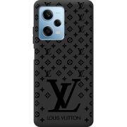 Черный чехол BoxFace Xiaomi Redmi Note 12 Pro Plus 5G LV Style