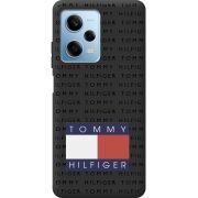 Черный чехол BoxFace Xiaomi Redmi Note 12 Pro Plus 5G Tommy Print