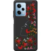 Черный чехол BoxFace Xiaomi Redmi Note 12 Pro Plus 5G 3D Ukrainian Muse