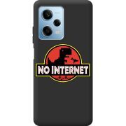 Черный чехол BoxFace Xiaomi Redmi Note 12 Pro Plus 5G No Internet