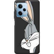 Черный чехол BoxFace Xiaomi Redmi Note 12 Pro Plus 5G Lucky Rabbit