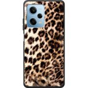 Черный чехол BoxFace Xiaomi Redmi Note 12 Pro Plus 5G Леопардовий