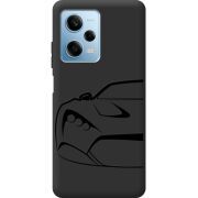Черный чехол BoxFace Xiaomi Redmi Note 12 Pro Plus 5G Sportcar
