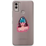 Прозрачный чехол BoxFace Nokia C22 Selena Gomez