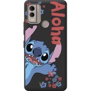 Черный чехол BoxFace Nokia C22 Гавайський гість Stich