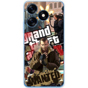 Чехол BoxFace Tecno Spark 10 GTA 4