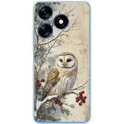 Чехол BoxFace Tecno Spark 10 Christmas Owl