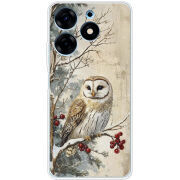 Чехол BoxFace Tecno Spark 10 Pro Christmas Owl