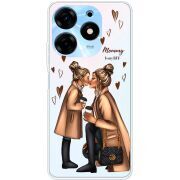 Прозрачный чехол BoxFace Tecno Spark 10 Pro Mommy Is My BFF