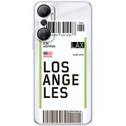 Прозрачный чехол BoxFace Infinix Hot 20 4G Ticket Los Angeles