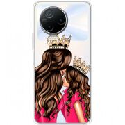 Прозрачный чехол BoxFace Infinix Note 12 2023 Queen and Princess