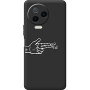 Черный чехол BoxFace Infinix Note 12 2023 Pew Pew
