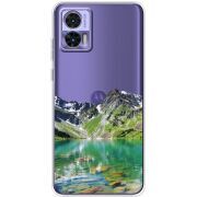 Прозрачный чехол BoxFace Motorola Edge 30 Neo Green Mountain