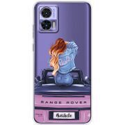 Прозрачный чехол BoxFace Motorola Edge 30 Neo Boss Babe