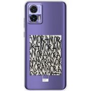 Прозрачный чехол BoxFace Motorola Edge 30 Neo Amor Amor