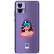 Прозрачный чехол BoxFace Motorola Edge 30 Neo Selena Gomez