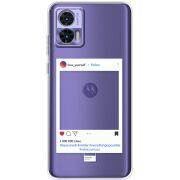 Прозрачный чехол BoxFace Motorola Edge 30 Neo Insta