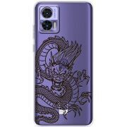 Прозрачный чехол BoxFace Motorola Edge 30 Neo Chinese Dragon