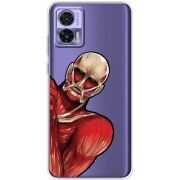 Прозрачный чехол BoxFace Motorola Edge 30 Neo Титан