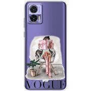 Прозрачный чехол BoxFace Motorola Edge 30 Neo VOGUE