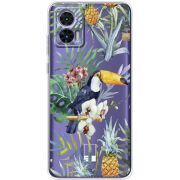 Прозрачный чехол BoxFace Motorola Edge 30 Neo Tucan
