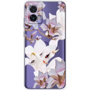 Прозрачный чехол BoxFace Motorola Edge 30 Neo Chinese Magnolia