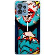 Чехол BoxFace Motorola Edge 40 Pro Girl Pop Art