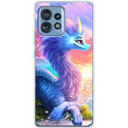 Чехол BoxFace Motorola Edge 40 Pro Дракон Сісу