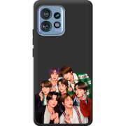 Черный чехол BoxFace Motorola Edge 40 Pro BTS