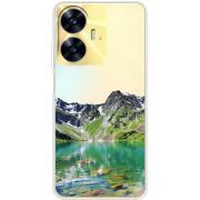 Прозрачный чехол BoxFace Realme C55 Green Mountain